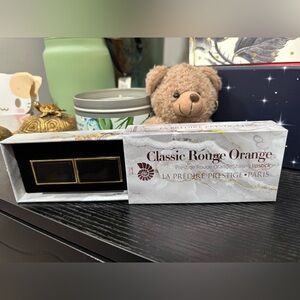 La Predire Prestige Classic Rouge Orange Shining Lipstick 07. NIB